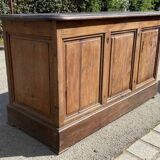 Old desk counter drawers draper trade furniture