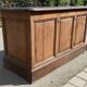 Comptoir bureau ancien tiroirs meuble métier drapier