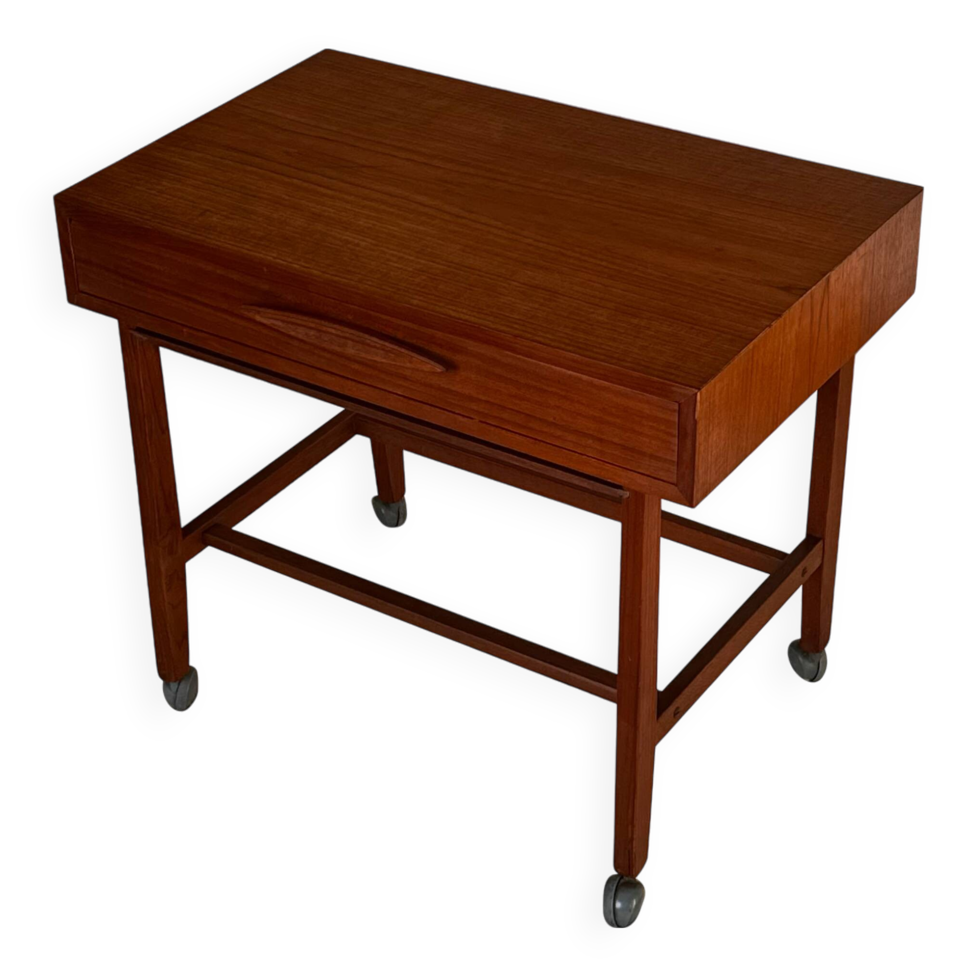 Vintage Scandinavian teak side table from the 1960s "Jytte"