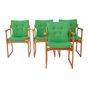 4 fauteuils Vamdrup vintage