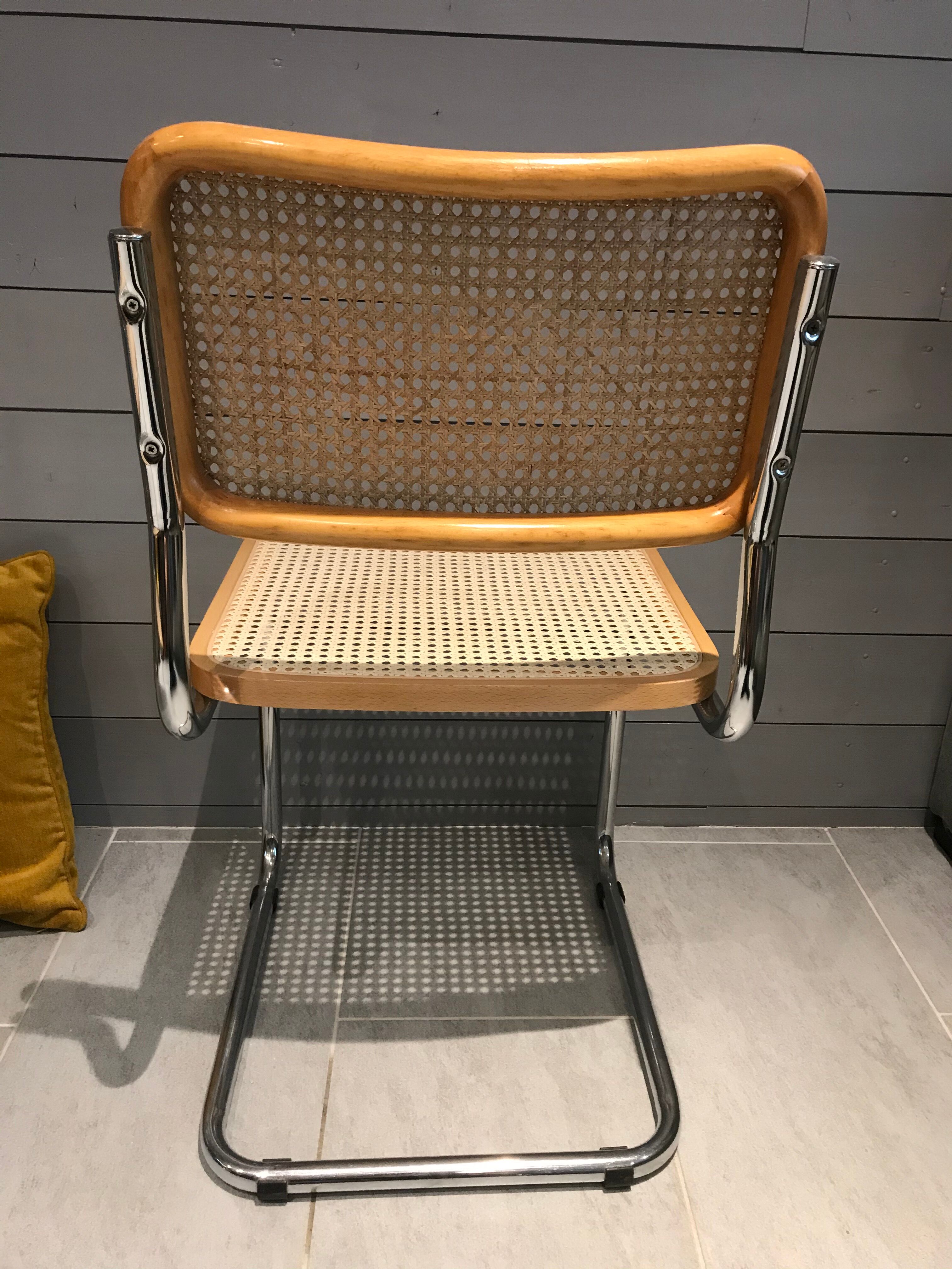 Pair of chairs B32 Marcel Breuer