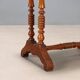 Antique mahogany sewing table with drawer, Italy, 19th century
