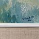 Peinture de paysage scandinave par S Nilson 1976