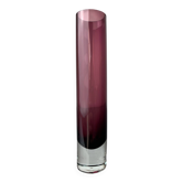 Sommerso Circular Purple Vase by Seguso, Murano, Italy, 1970