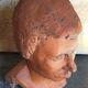 Young man's head original artist modeling