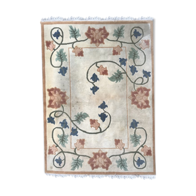 Tapis  moderne tibetain népal 172x238 cm