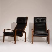 Yngve Ekström armchairs for Swedese, 1970s