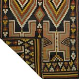 Area kilim rug ,vintage wool turkish handknotted kilim, 235 cmx 122 cm rug