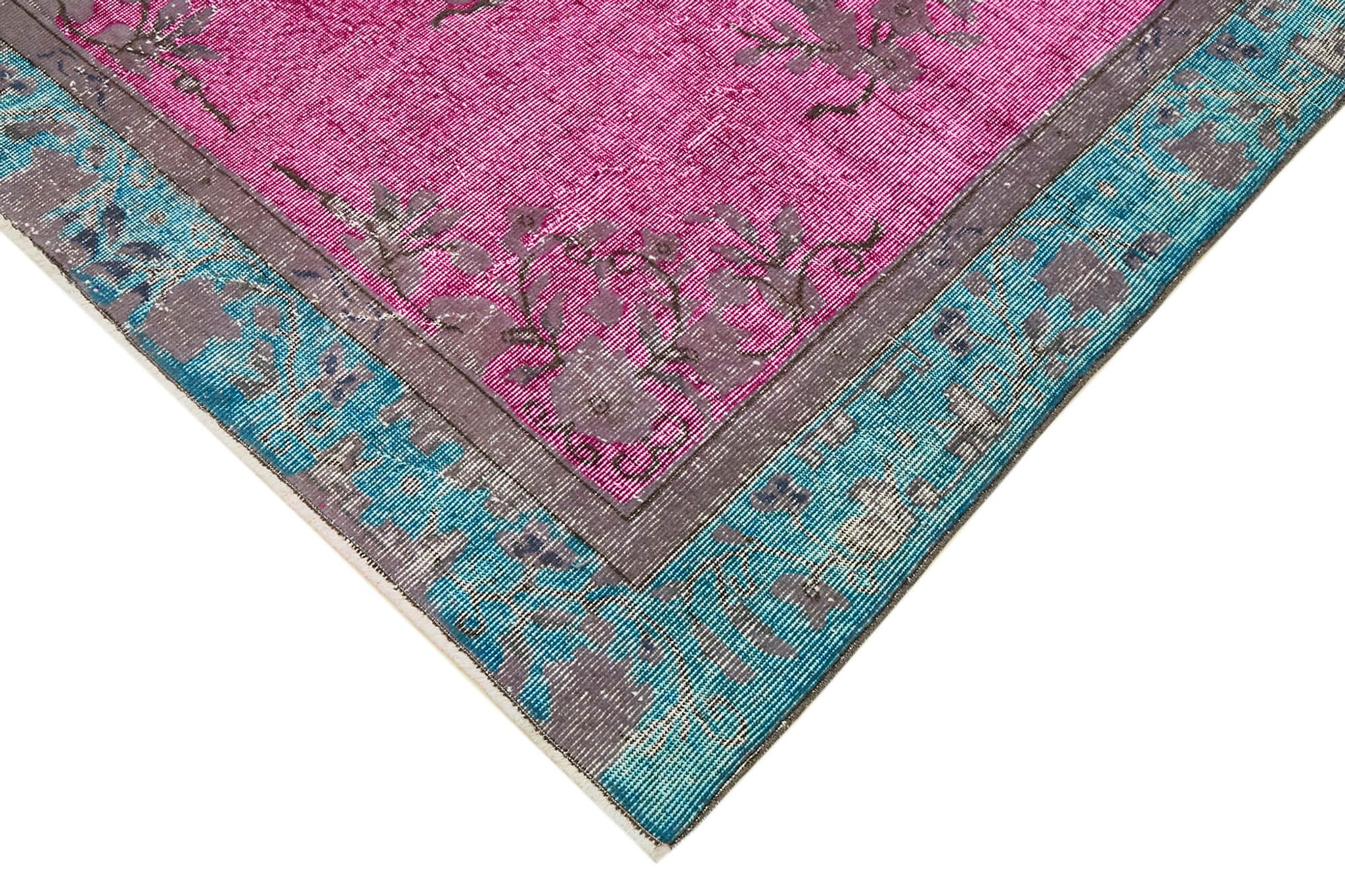 Tapis multicolore turc des années 1980 163 cm x 262 cm