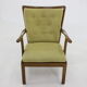 1940s Fritz Hansen Beech Armchair by Soren Hansen Model 1628 , Denmark