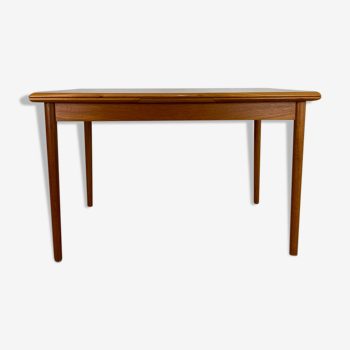 Teak dining table by Kai Kristiansen for FM Mobler, 1960s