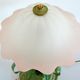 Lampe de table bouquet de fleurs / Roses fer forgé 1960 vintage