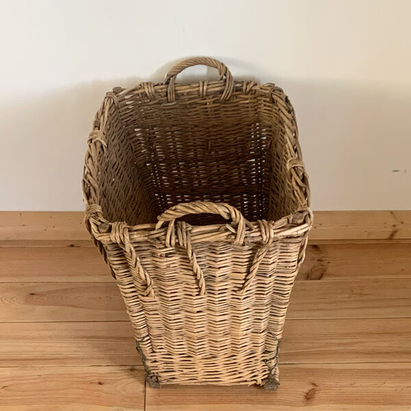 Panière vintage en osier