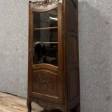 Louis XV style Provencal bonnetière in solid oak circa 1900