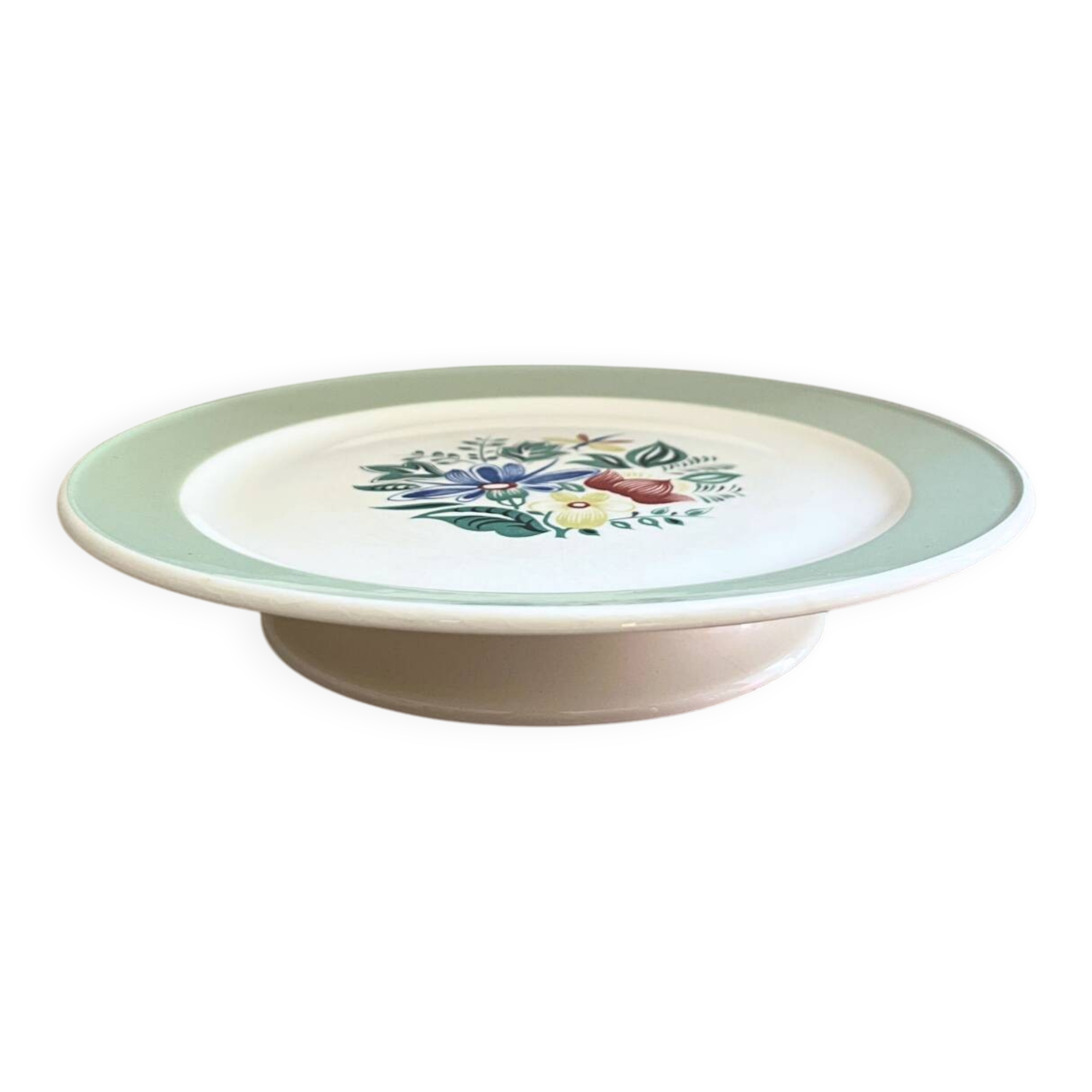 Villeroy & Boch serving platter on foot – Botanica collection – vintage