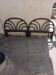 Rattan bed and bedside table