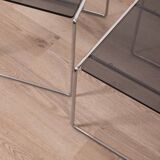 Tables basses vintage Marcel T Tris par Kazuhide Takahama pour Cassina, ensemble de 2