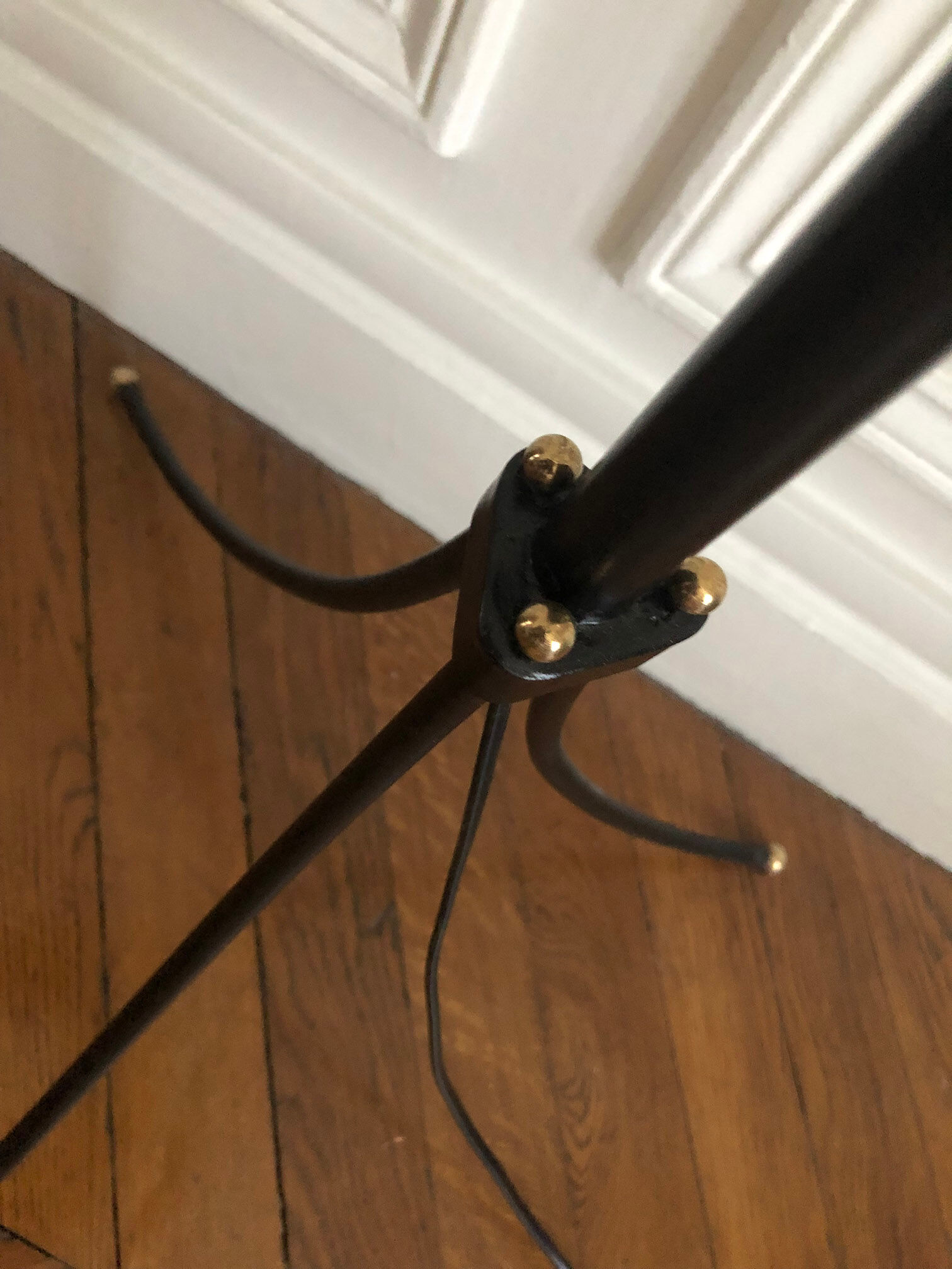 Tripod floor lamp 1950 - 1960 adjustable