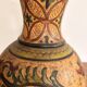 Ceramic Vase Montopoli Italy Sgraffito Tuscany Vintage