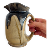 Antique carafe in flamed enamelled ceramic
