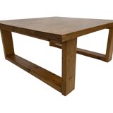 Vintage coffee table pinewood minimalist 1960s