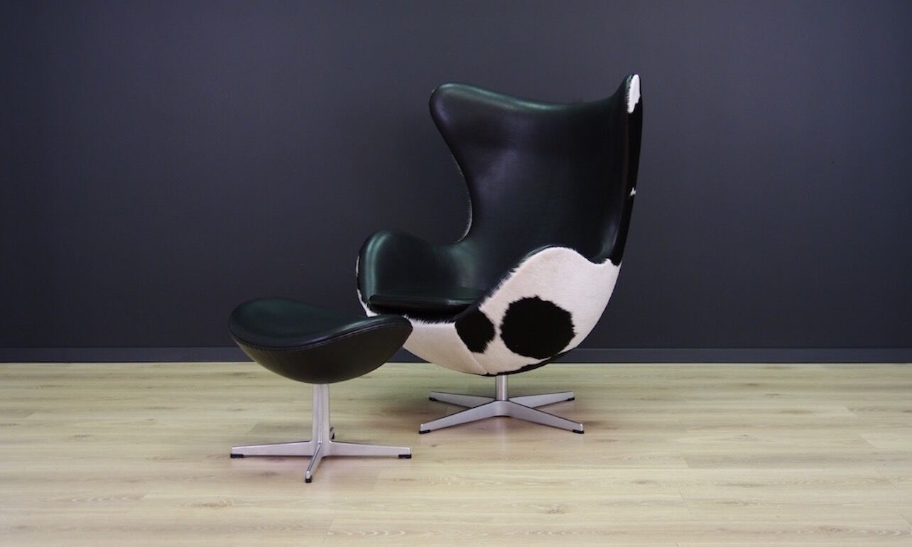 Fauteuil eff d'Arne Jacobsen