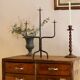 Wrought iron candle holder – 1950s