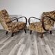 Art deco armchairs by Jindrich Halabala