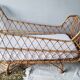 Rattan child bed
