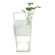 White metal vintage umbrella holder, umbrella stand