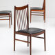 Rosewood dining chairs by Arne Vodder for Sibast, 1960s