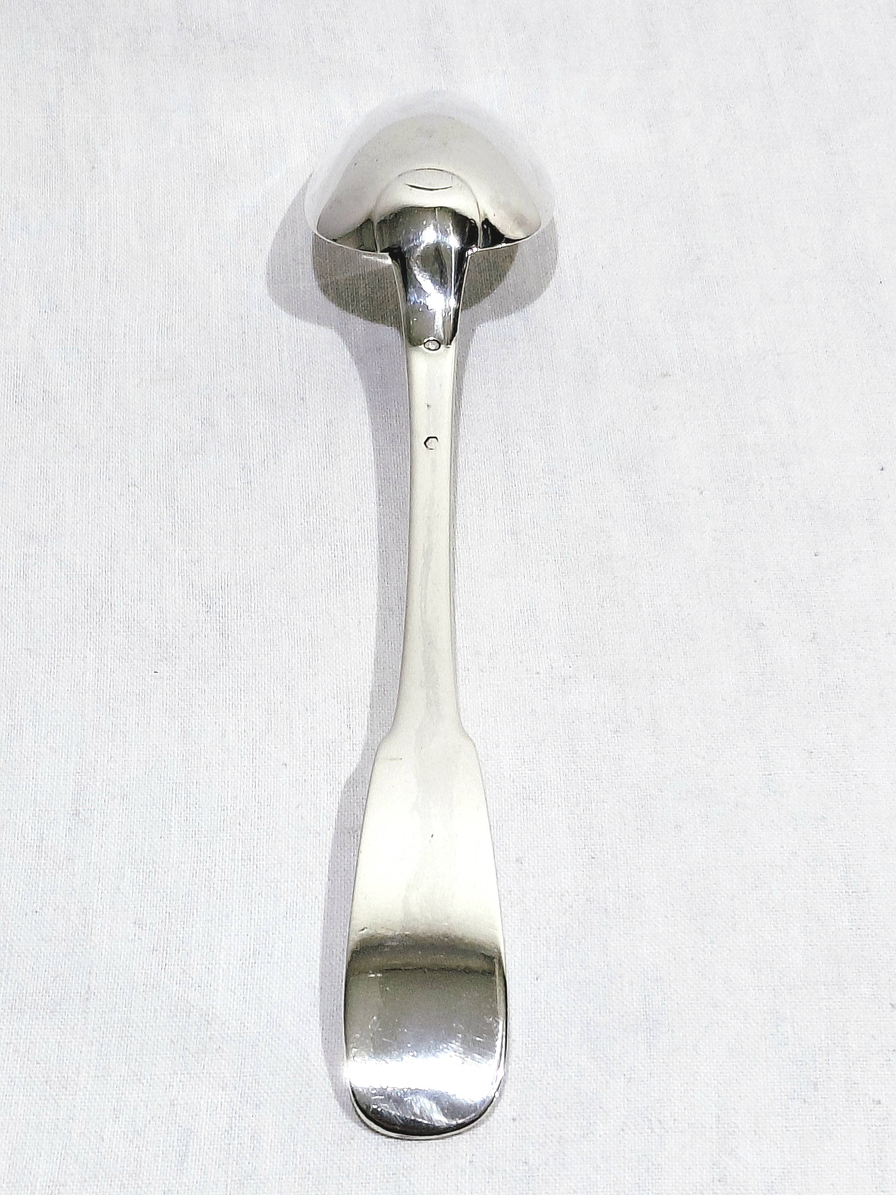Silver stew spoon Vieillard