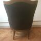 Louis XV style armchair with earpieces