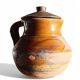 Olla de cuisson en terre cuite rustique, fabriquée à la main, espagnole, 19e siècle