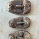 Large Timor mask in patinated wood H:50cm (1)