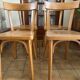 Lot de 5 chaises Baumann en bois