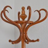 Porte manteau perroquet en bois courbé