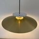 Vintage Danish gold pendant - Louis Poulsen style - Danish design lamp