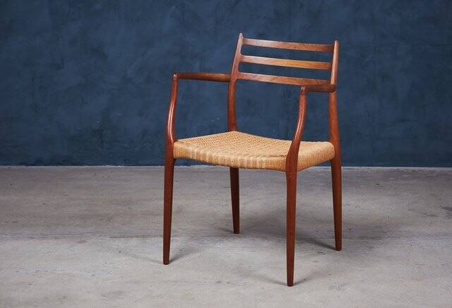 Danish Teak Model 62 Armchair by Niels Otto Møller, 1960s