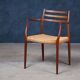 Danish Teak Model 62 Armchair by Niels Otto Møller, 1960s