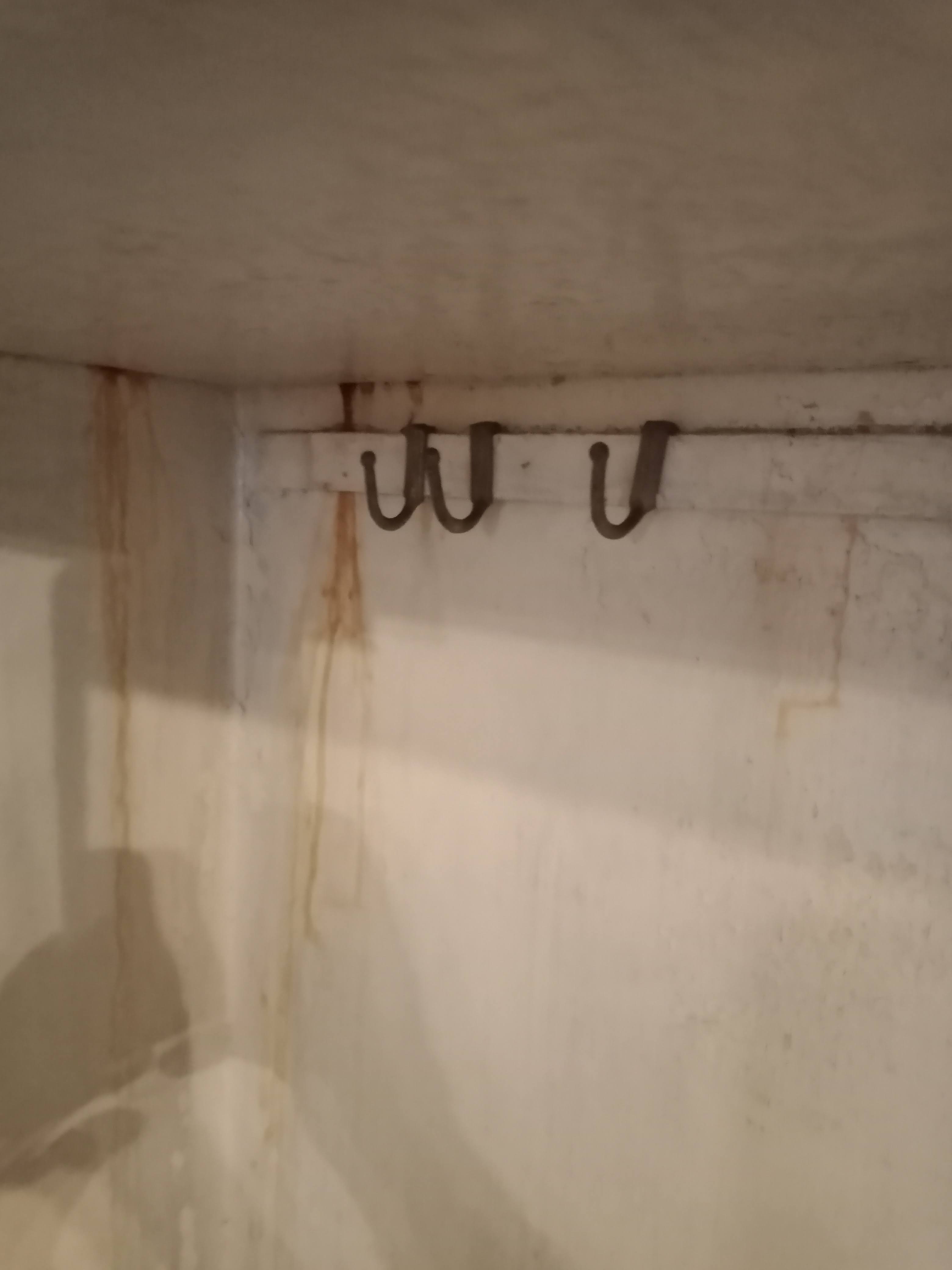 antique metal cabinet two doors