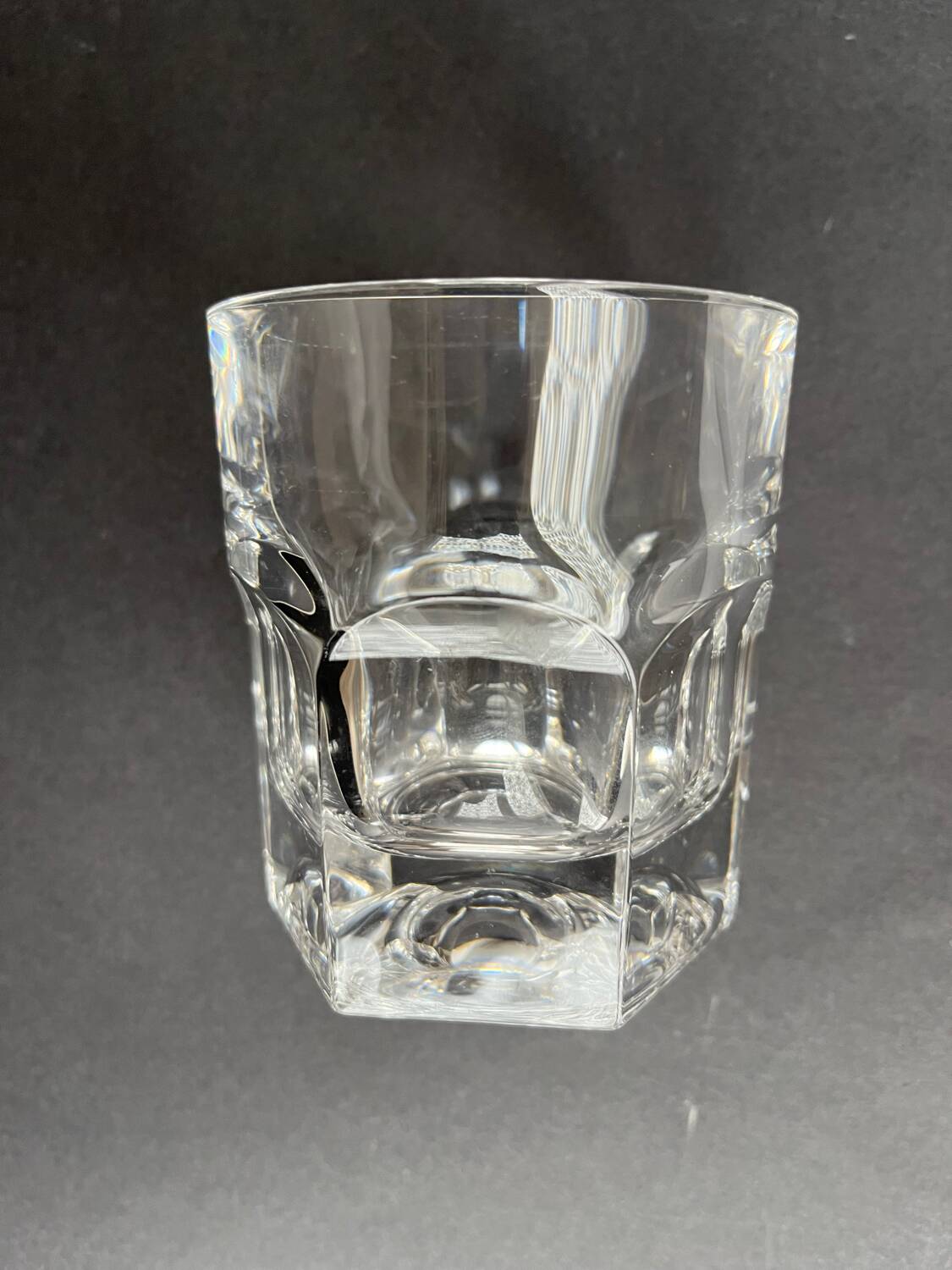 6 verres à whisky en cristal