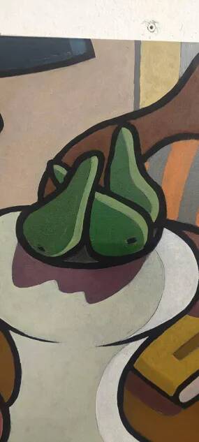 Oil painting still life by Franco Prayer (1924) 60x50 cm