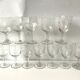 12 verres à pied dépareillés