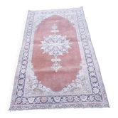 Tapis Oushak turc vintage 85x150 cm