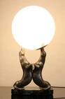 Louis Carvin otter lamp
