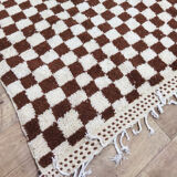 Handmade moroccan berber carpet 288 x 230 cm