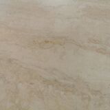 Oval coffee table in travertine, marble from the 70s/80s