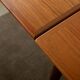 Danish modern teak extendable dining table model 24 by Ansager Møbler 1960s