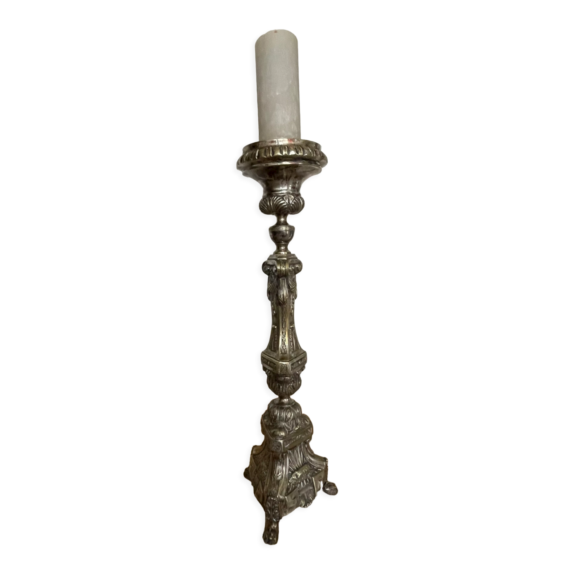 Metal candle stick